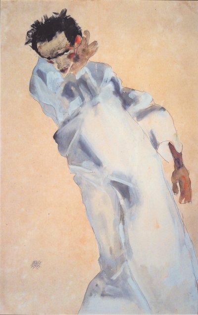 auto-retrato de Egon Schiele